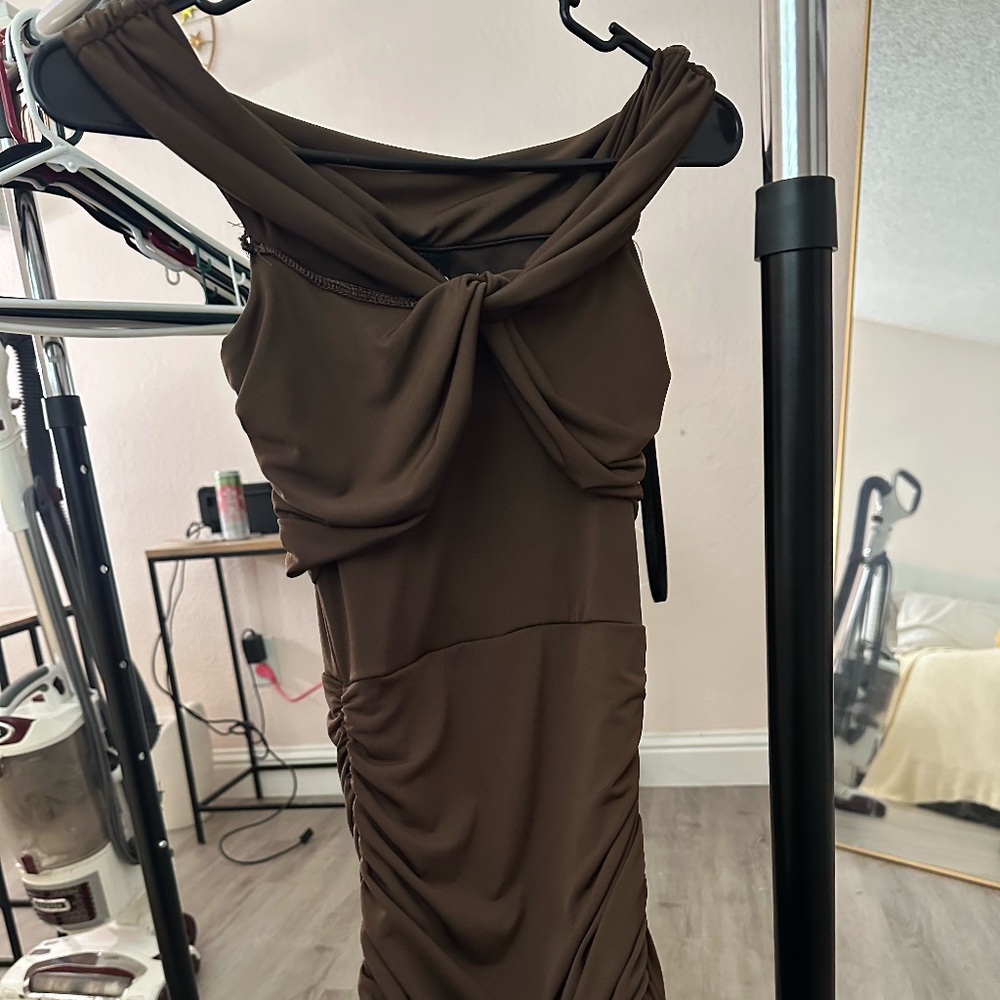 Brown Maxi Dress